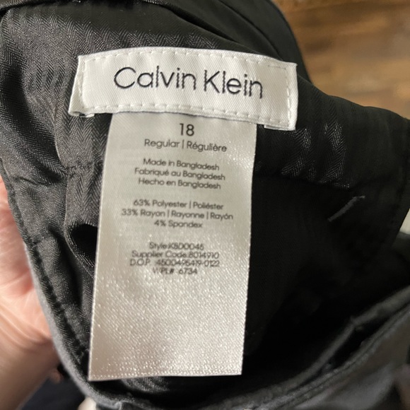 Calvin Klein boys suit pants - Picture 2 of 2